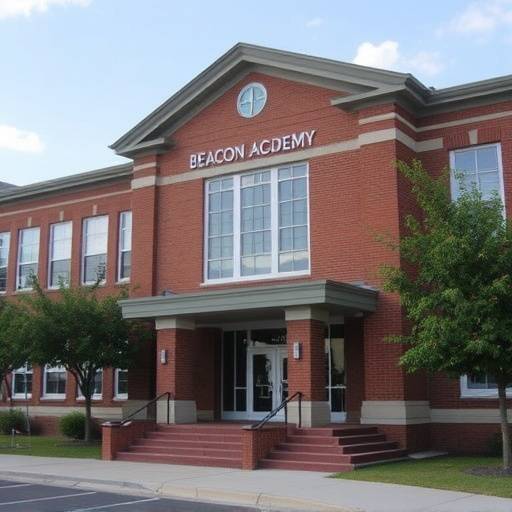 The Beacon of Learning Academy Admissions Office building exterior
